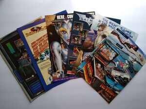 Pinball FLYERS No Fear Junkyard Batman Bride Of Pinbot Ripleys Revenge Mars #36